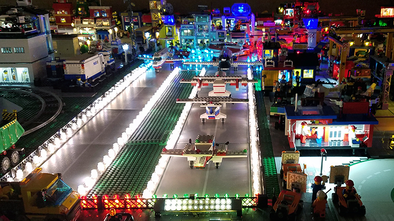LEGO Airport with Lights