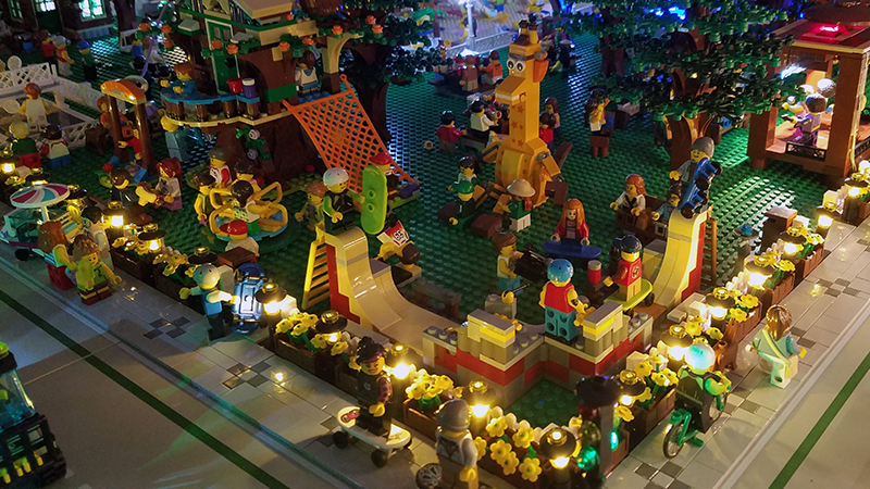 LEGO City Park with Lights