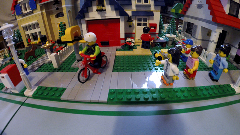 LEGO city houses