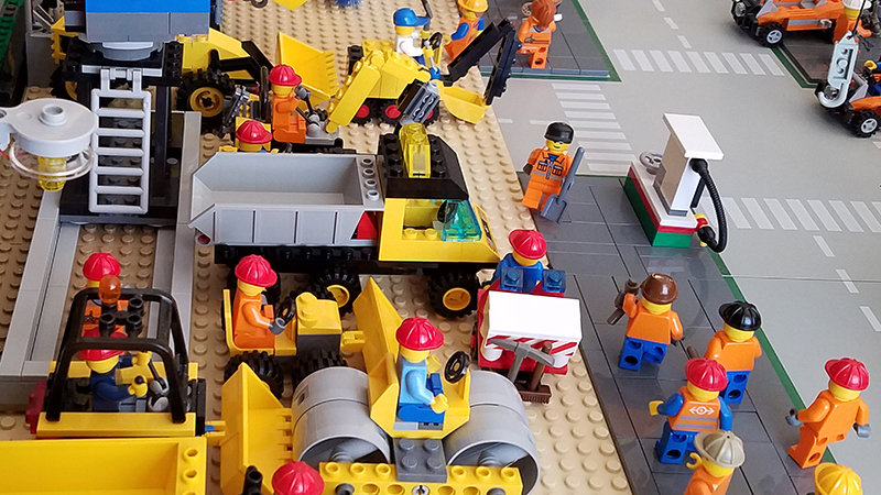 Lego City Construction Area