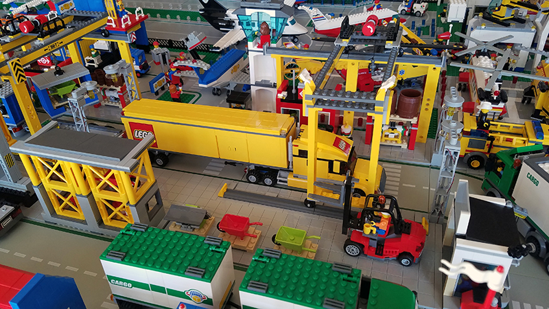 LEGO City Freight and Delivery Area